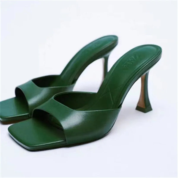 Women Shoe Summer Simplicity High Heel Sandals Elegant Woman Heeled Shoe Fashion Slippers Designer Shoe